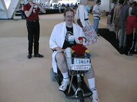 054 - Chris Cooper on scooter